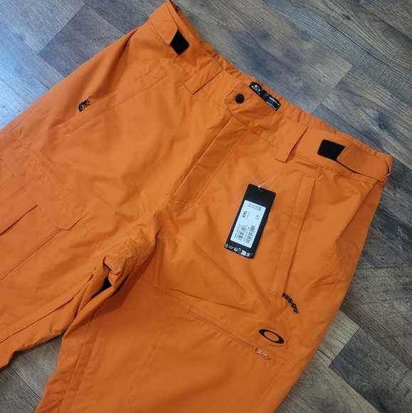 NWT Men's Oakley Burnt Orange Divisional Cargo Shell Pants Size XXL - Picture 5 of 12